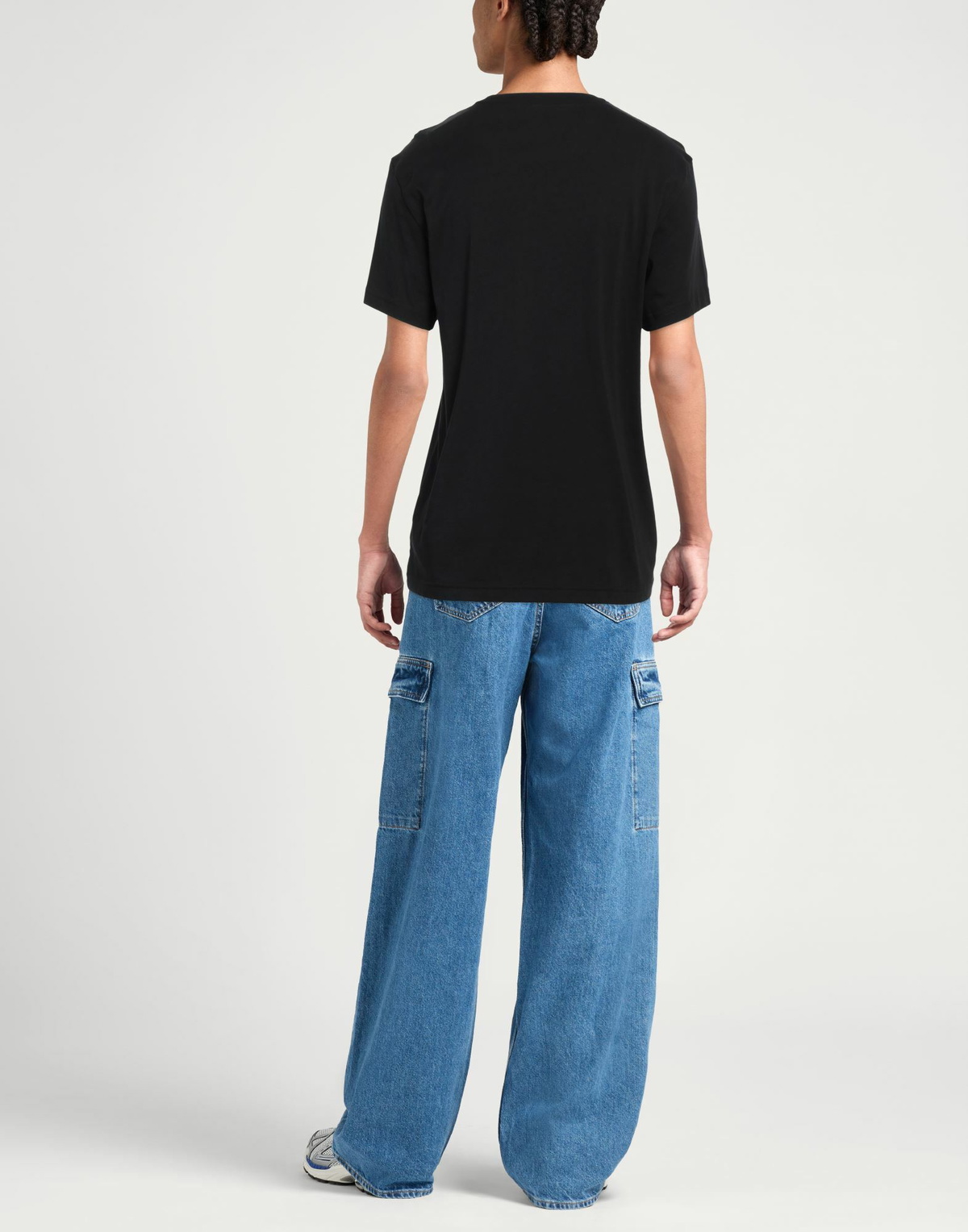 Ea7 Mens T-shirt in Black
