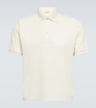 Saint Laurent - Cotton-blend piqué polo shirt