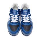 Givenchy Blue Three-Toned Wing Low Sneakers