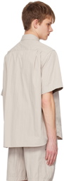 sacai Beige Vented Shirt