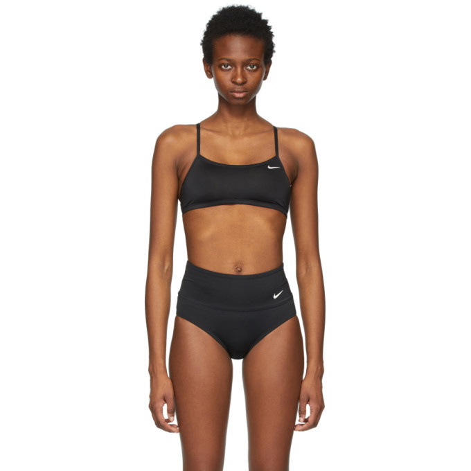 Medewerker prototype Bewijs Nike Black Essential Racerback Bikini Top Nike