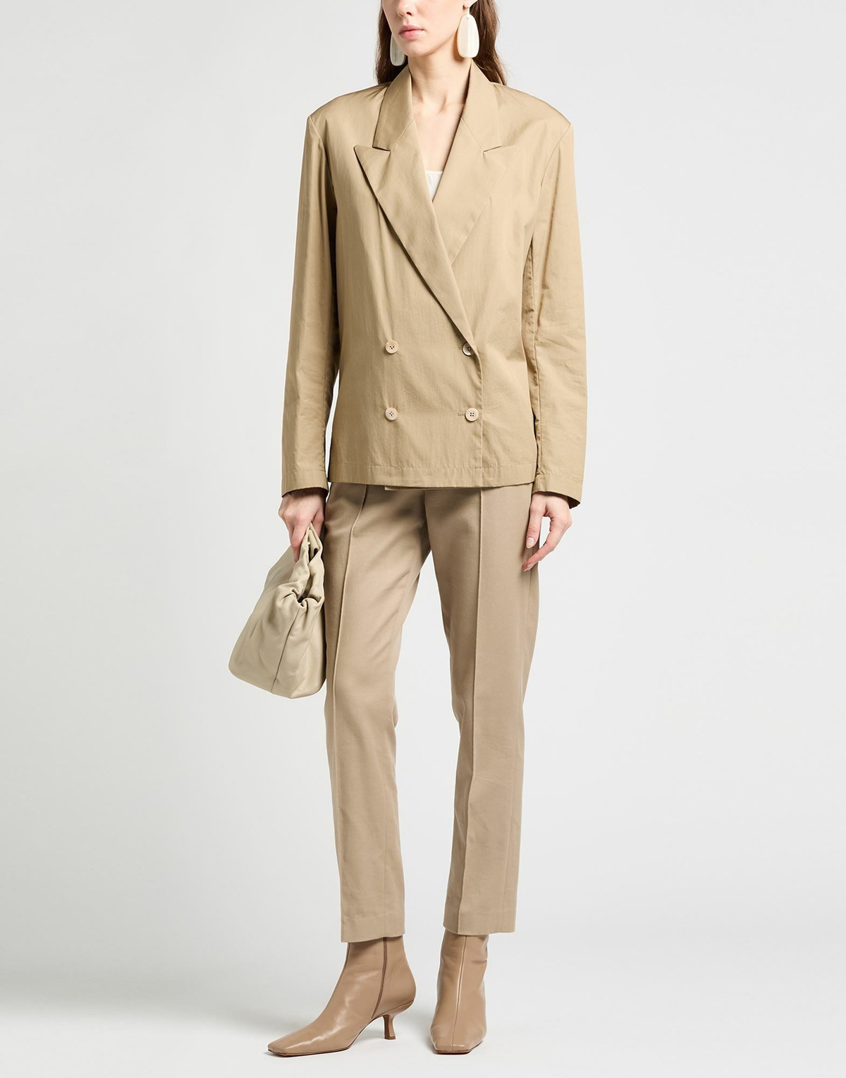 Dries Van Noten Womens Blazer Sand