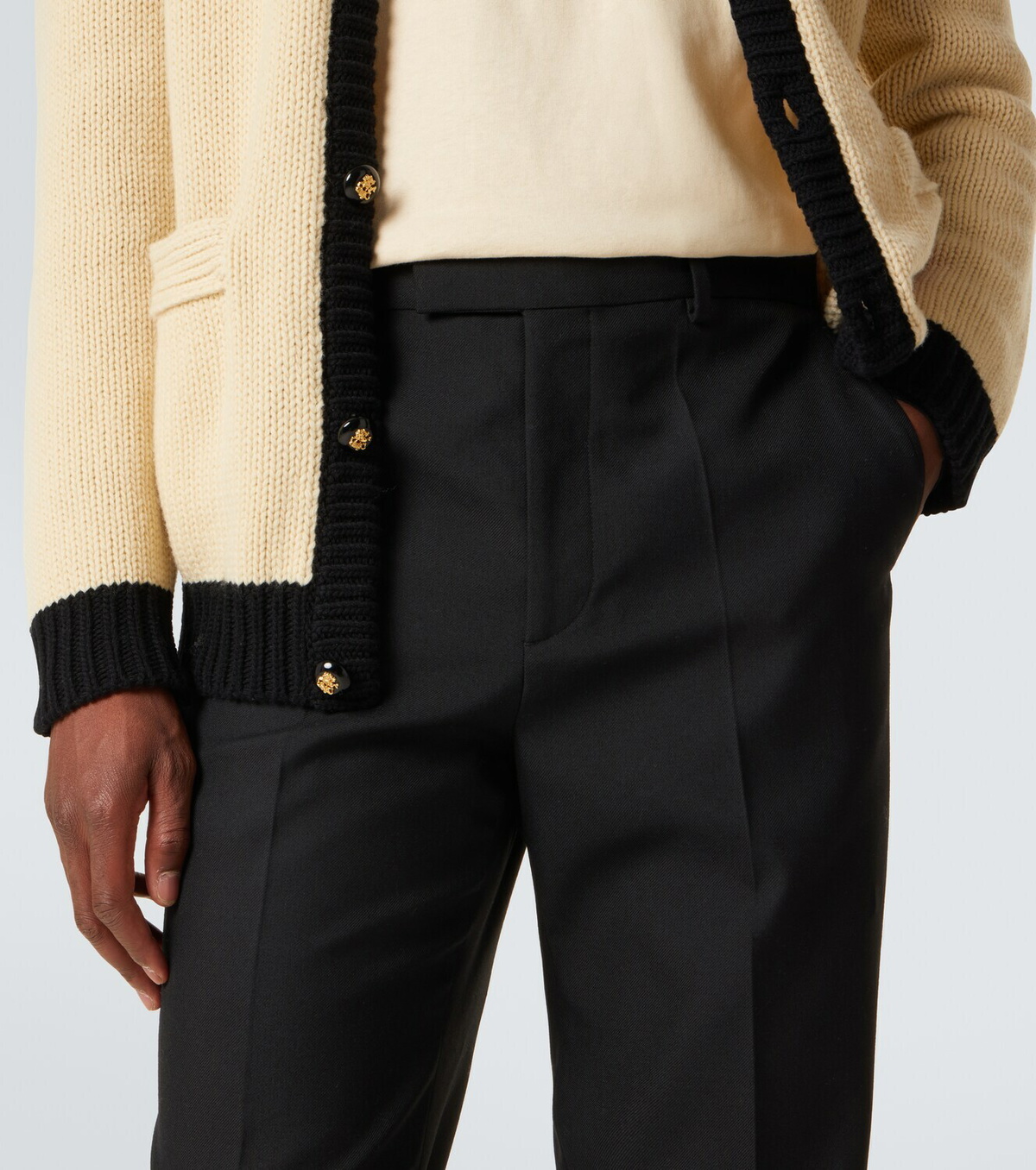Valentino High-rise flared pants