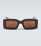 Jacquemus Les Lunettes Tupi rectangular sunglasses