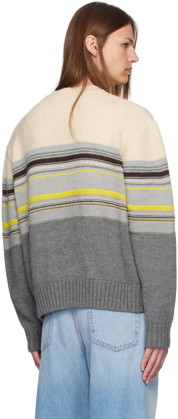 C2H4 Multicolor Louver Sweater