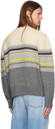 C2H4 Multicolor Louver Sweater