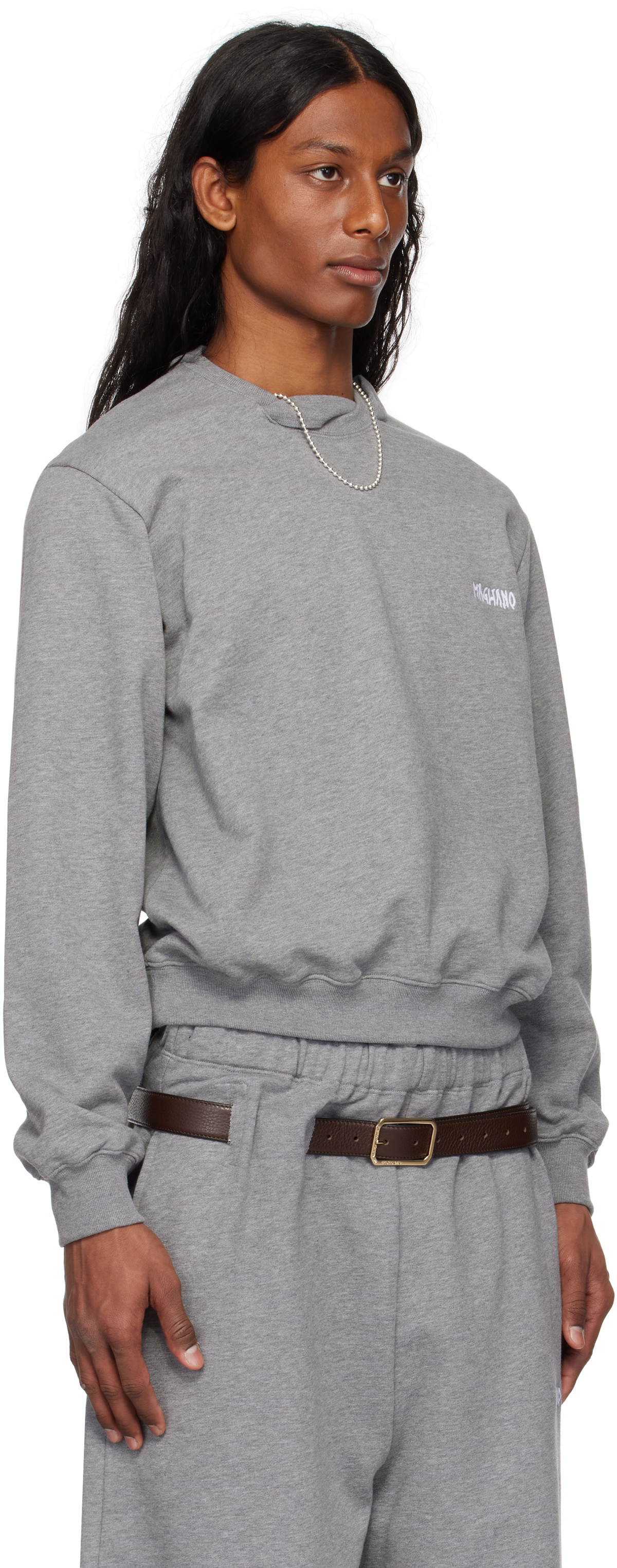 Magliano Gray Gym Sweatshirt