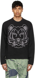 Kenzo Black K-Tiger Sweatshirt