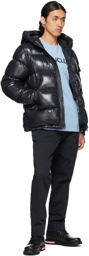 Moncler Navy Down Ecrins Jacket