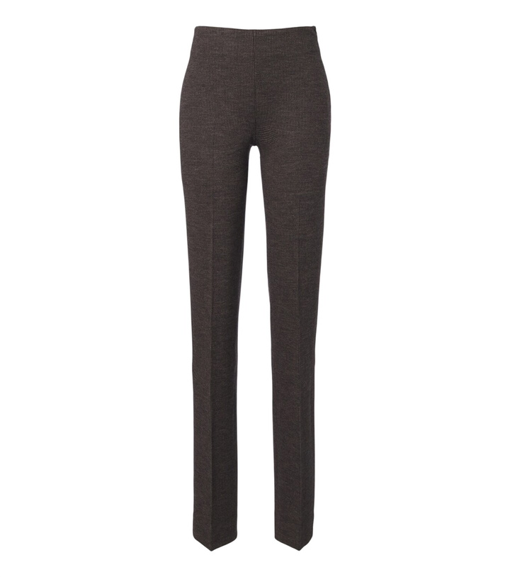 Photo: Ralph Lauren Collection Macy wool jersey straight pants