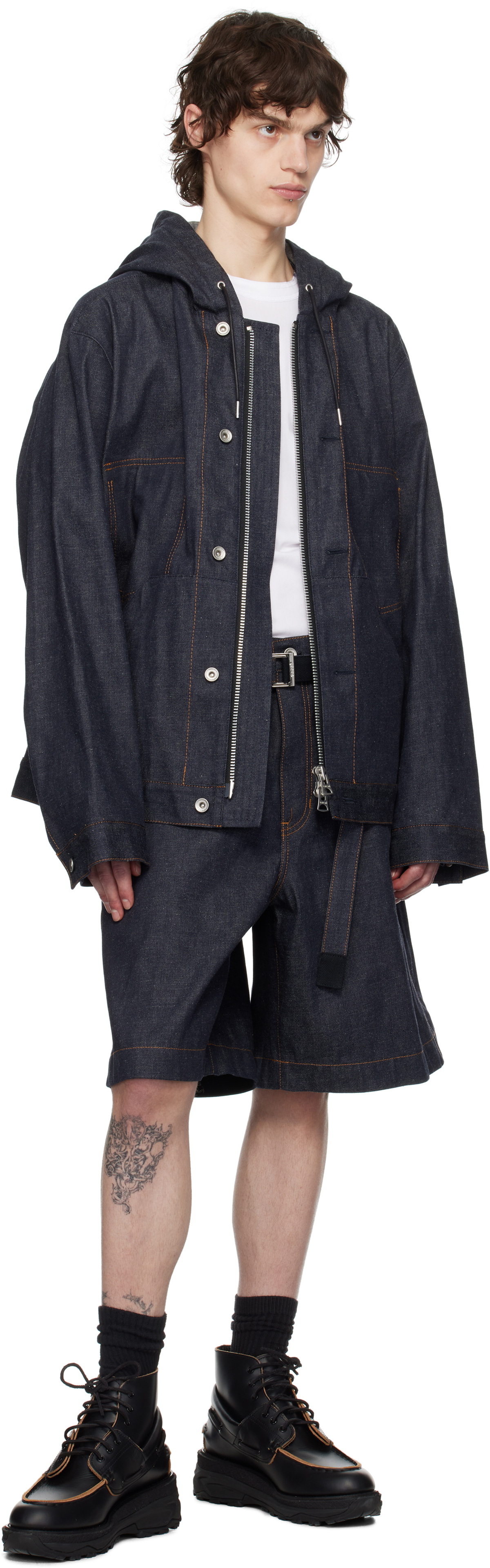 Sacai Denim Jacket Blouson 600051656ind