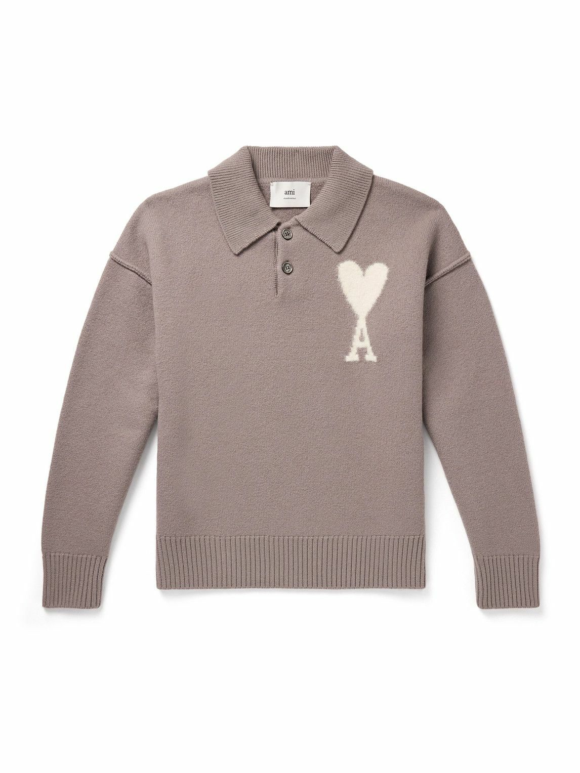人気【 AMI 】 DE COEUR OVERSIZE INTARSIA HOODIE 人気【 AMI 】 DE COEUR OVERSIZE INTARSIA HOODIE（Ami de