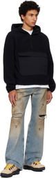 Nike Jordan Black High-Pile Fleece Pullover Hoodie