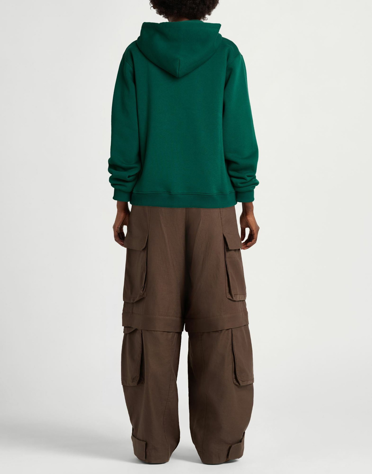 Berna Womens Sweatshirt Dark in Green