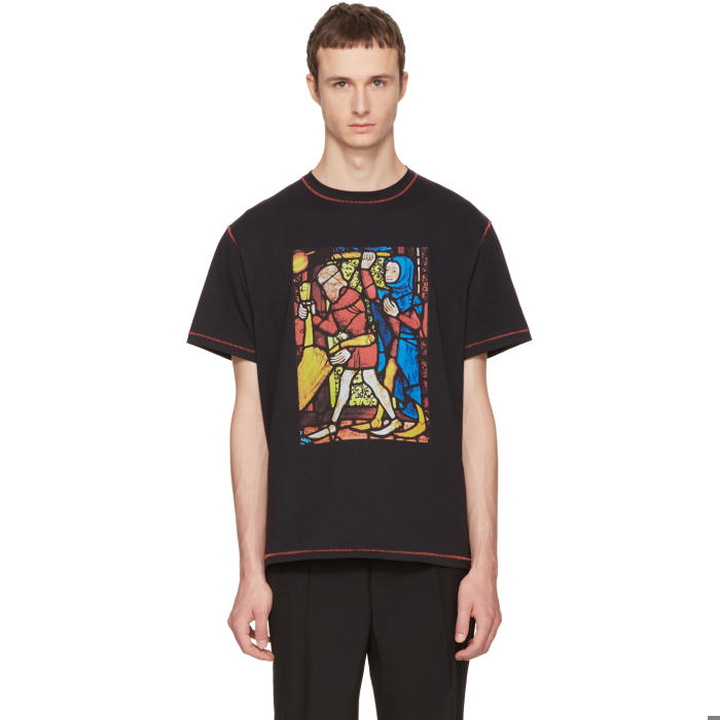 Photo: JW Anderson Black Stain Glass T-Shirt