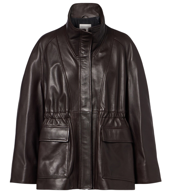 Photo: Nour Hammour Quai leather jacket