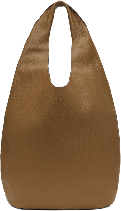 Photo: A.P.C. Brown Neige Clou Bag