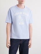 Visvim - Jumbo Printed Cotton-Jersey T-Shirt - Blue