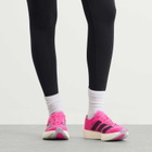 Adidas Adizero Takumi Sen 11 Sneaker in Shock Pink/Aurora Black/Powder Plum