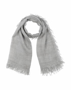 Peserico Womens Scarf Light in Grey