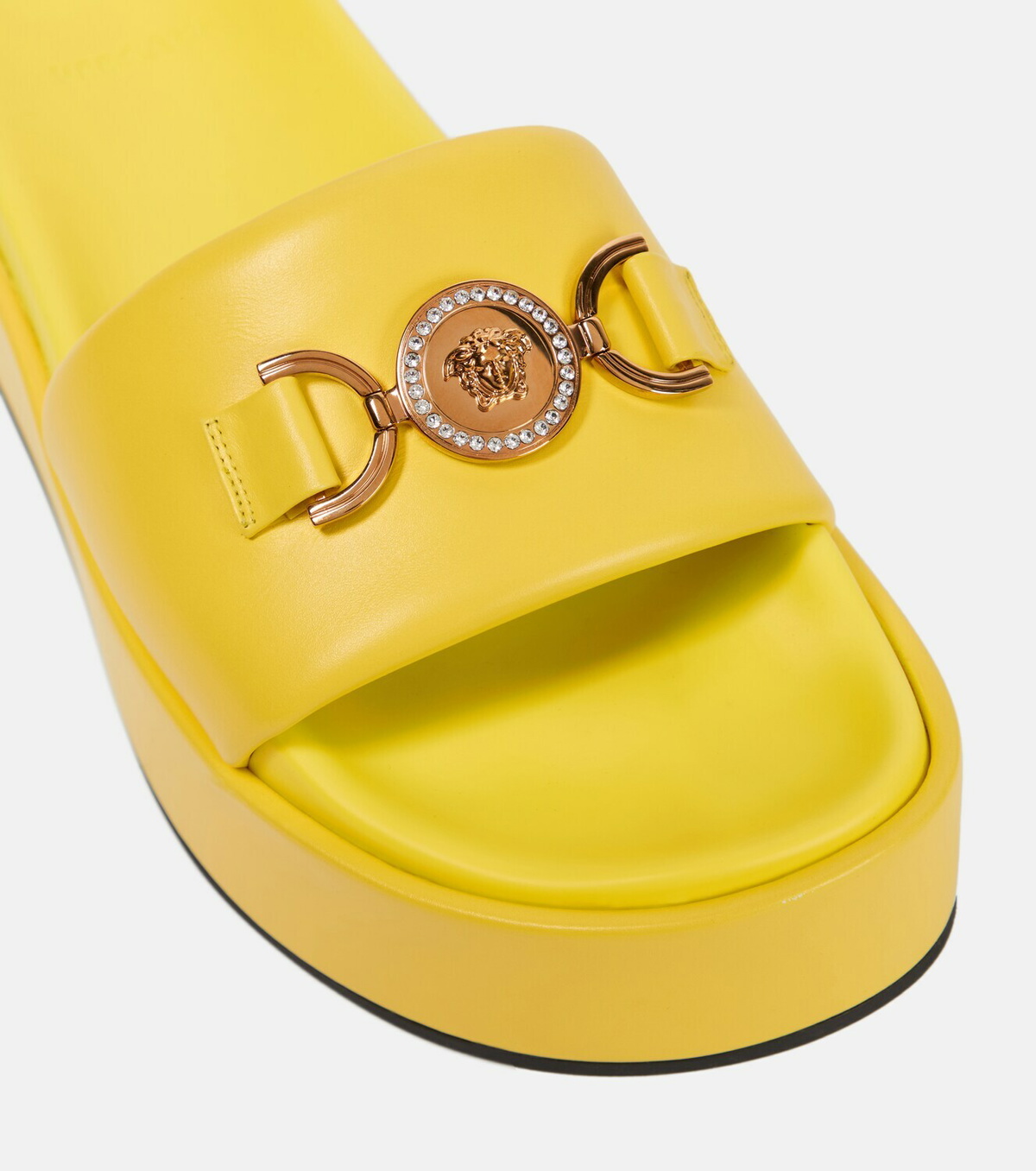 Versace Medusa '95 leather platform sandals Versace