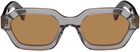 RETROSUPERFUTURE Grey Pooch Sunglasses