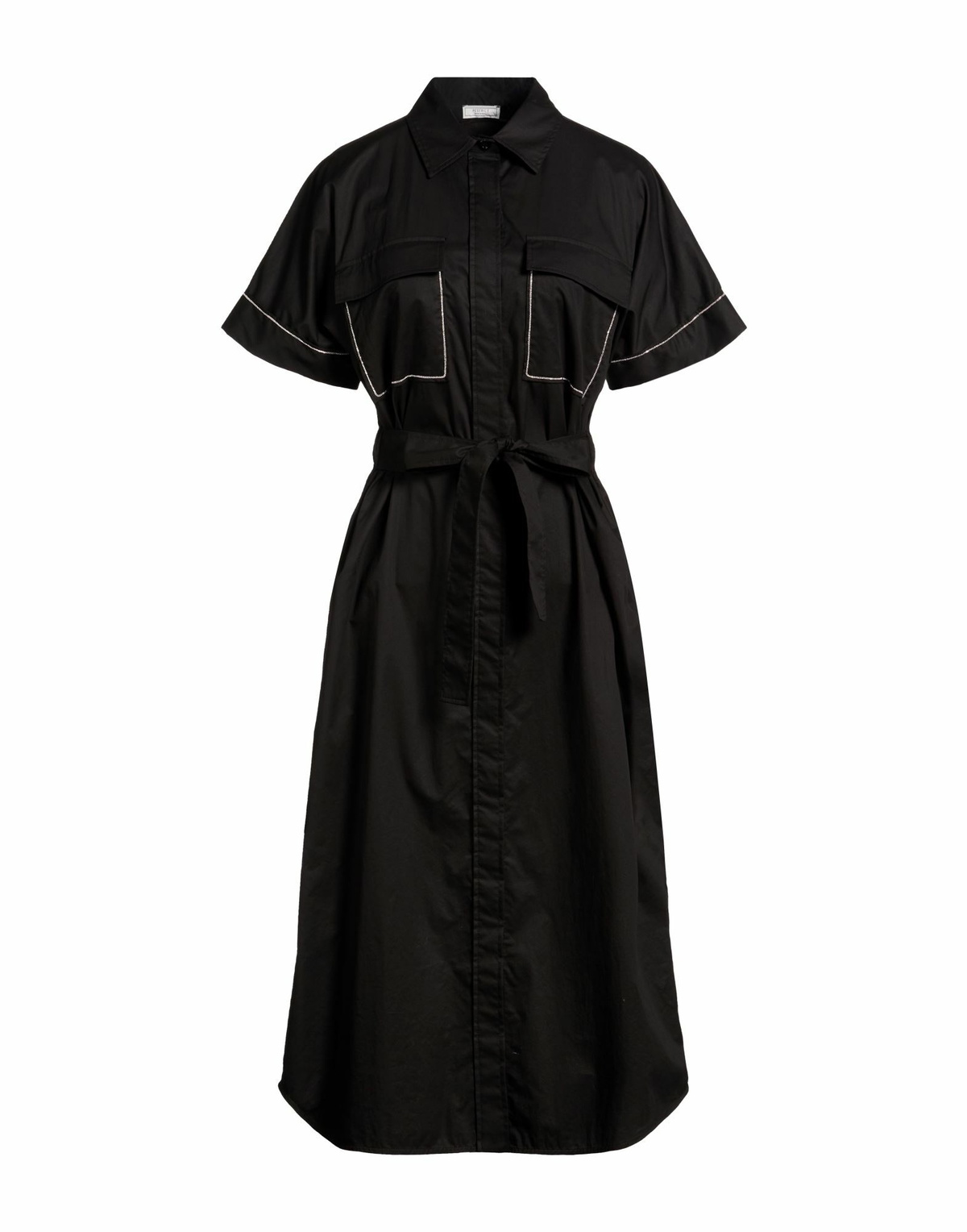 Peserico Womens Midi dress in Black