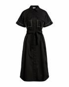 Peserico Womens Midi dress in Black