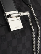 AMIRI - Jax Leather-Trimmed Logo-Embroidered Nylon-Jacquard Weekend Bag