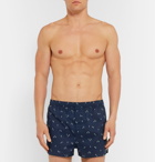 Derek Rose - Nelson Cotton Boxers - Men - Navy