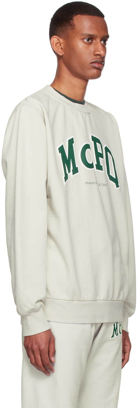 Museum of Peace & Quiet Gray Cotton Sweatshirt