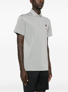 RLX Ralph Lauren Grey Polo Pear Piqué Polo Shirt