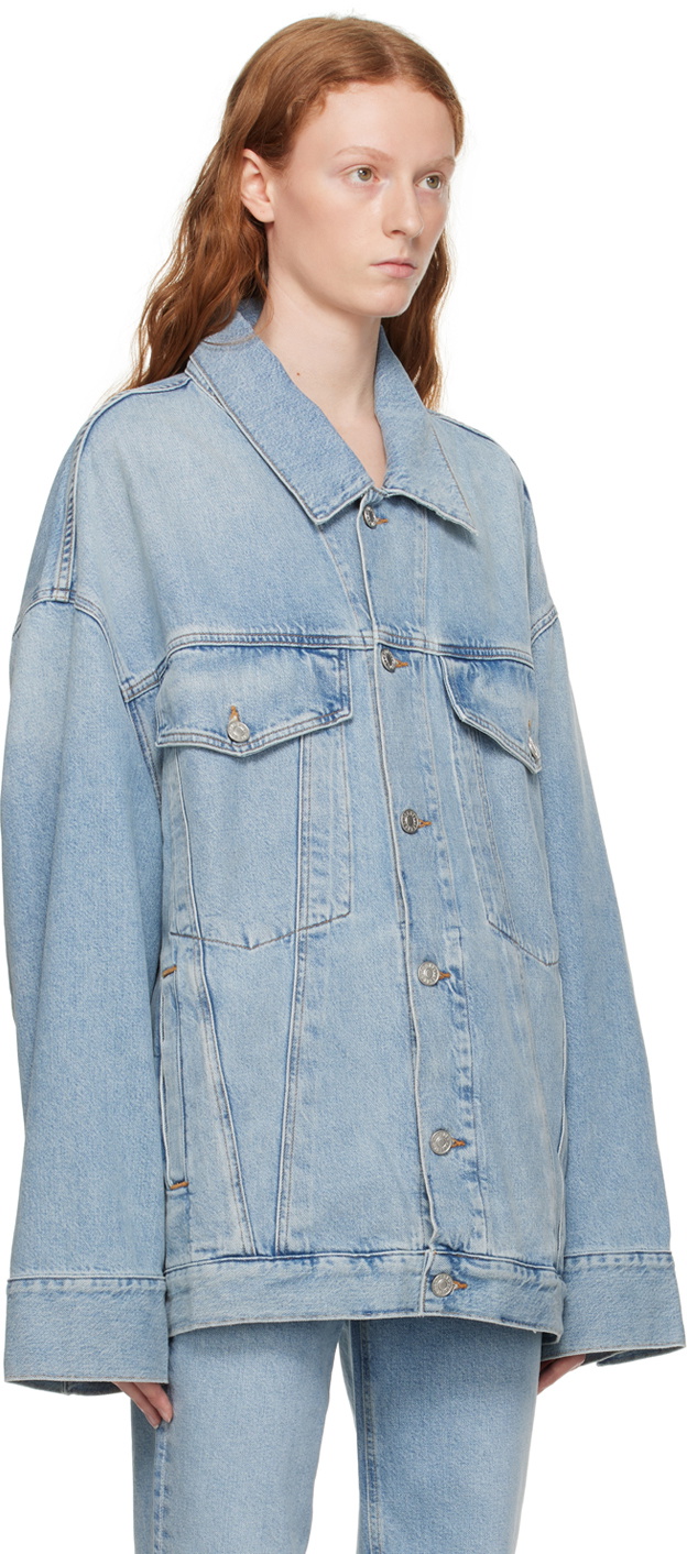 AGOLDE Blue Wayne Denim Jacket AGOLDE