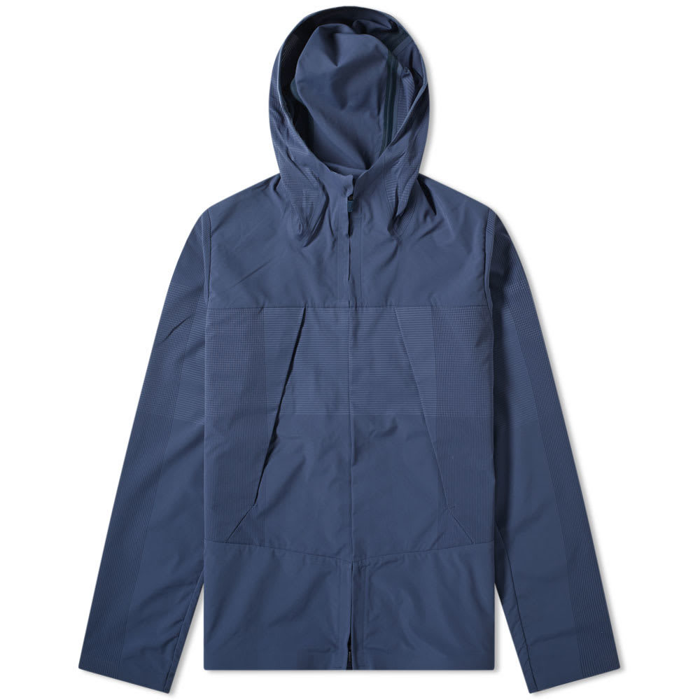 Photo: Descente Allterrain Schematech Air Hooded Jacket Slate Navy