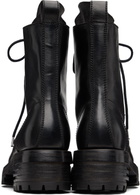 A DICIANNOVEVENTITRE Black Horse Zac Low Ankle Boots