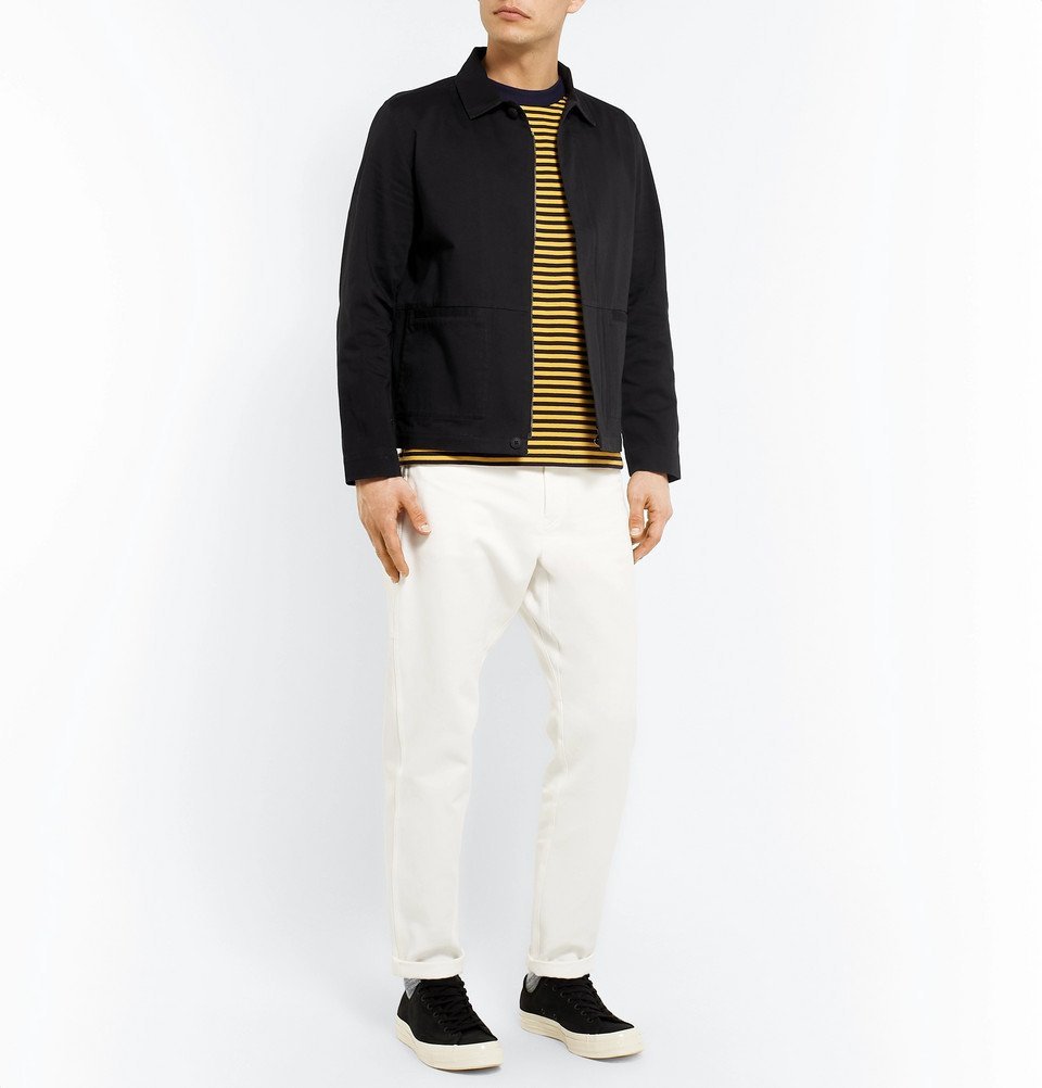 Folk - Burner Cotton-Twill Jacket - Men - Black Folk