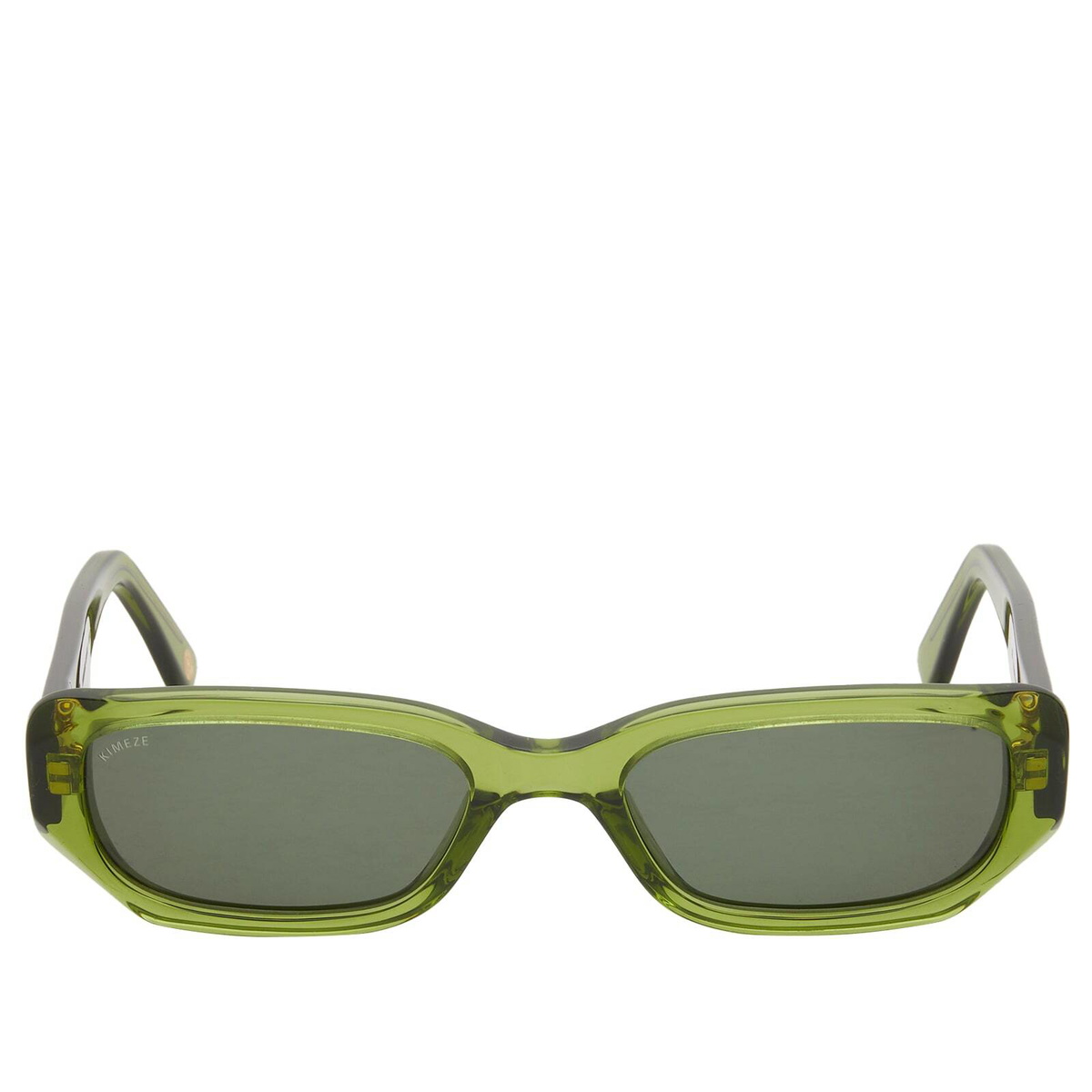 KIMEZE Ore Sunglasses in Olive Green 