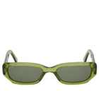 KIMEZE Ore Sunglasses in Olive Green 