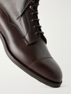 Edward Green - Galway Cap-Toe Leather Boots - Brown