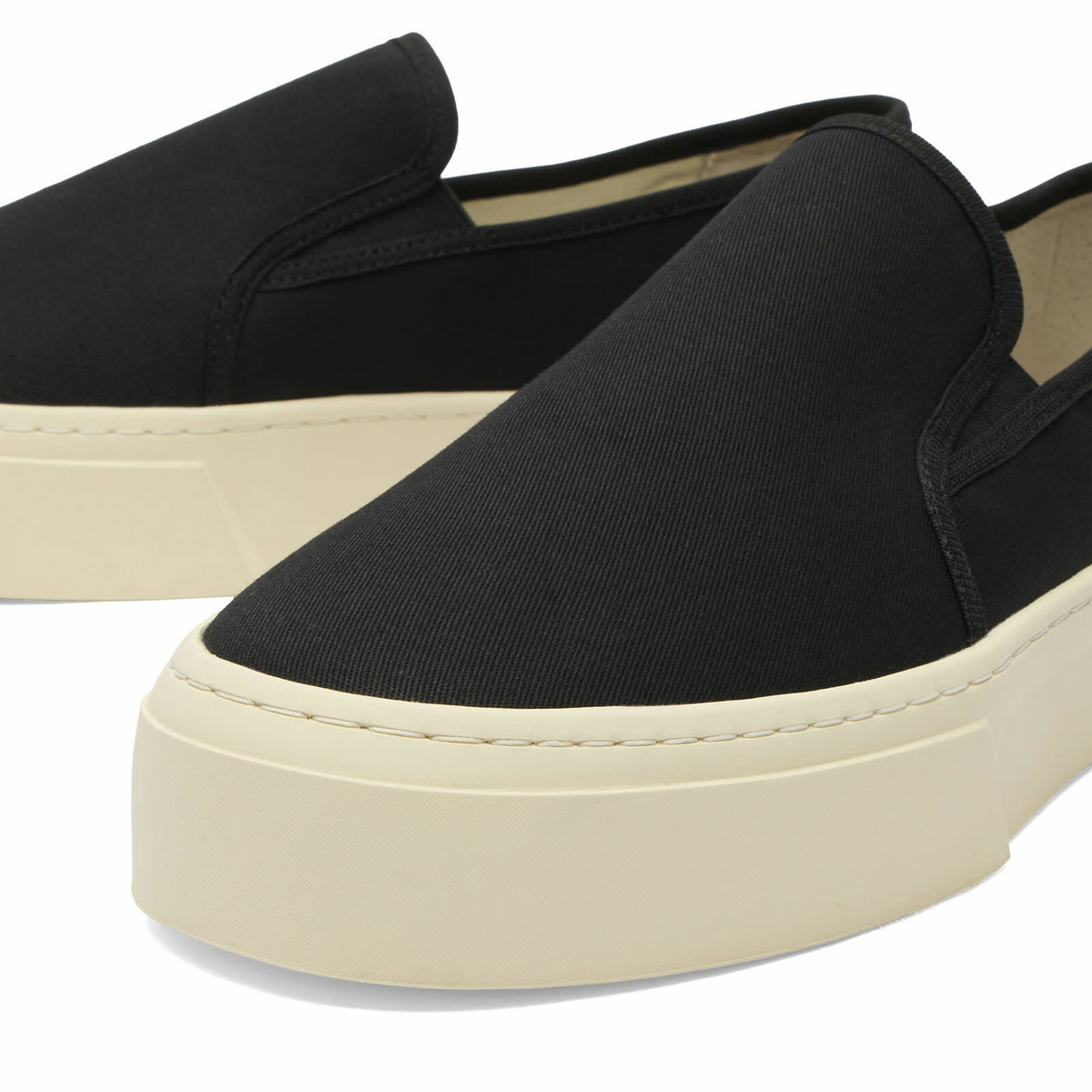 ANNIE HOOD Men's Hood Slip On Sneaker in Black