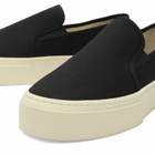 ANNIE HOOD Men's Hood Slip On Sneaker in Black