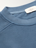 Altea - Wilson Dip-Dyed Cotton-Jersey Sweatshirt - Blue