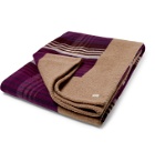 Asprey - Reversible Wool Blanket - Purple