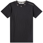 Calvin Klein Men's Logo Jacquard T-Shirt in Ck Black