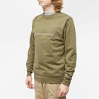 Billionaire Boys Club Men's Serif Logo Crew Sweat in Olive