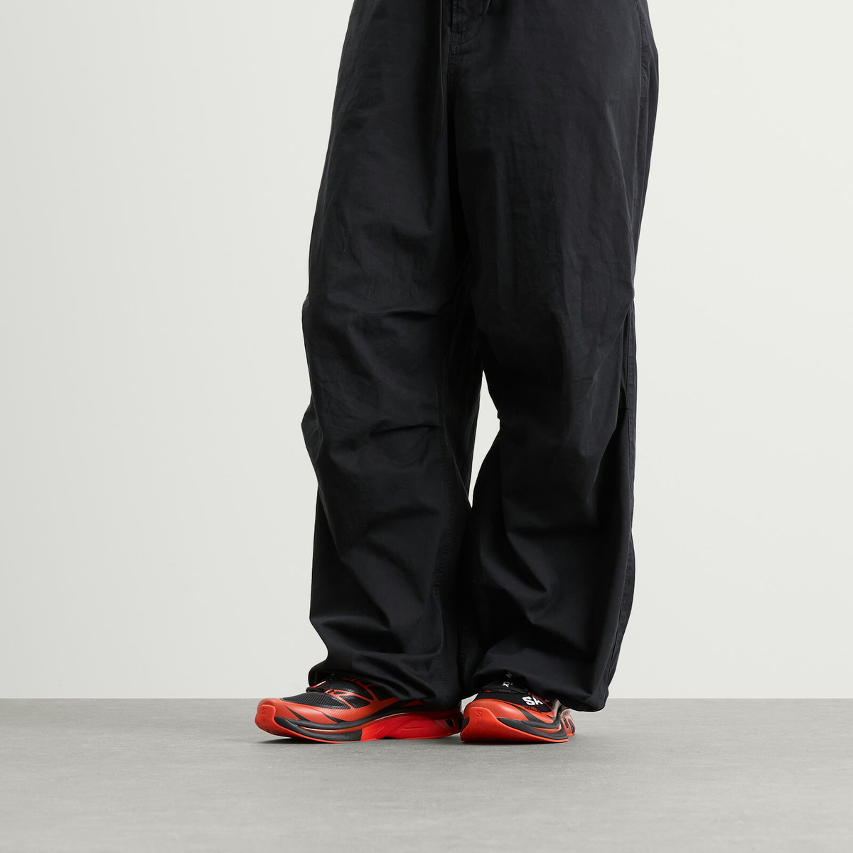 MM6 Maison Margiela Women's x Salomon XT Sneakers in Black/Cherry Tomato/White