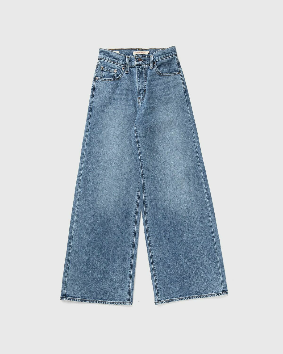 Levis 728 HR WIDE LEG Blue Womens Jeans