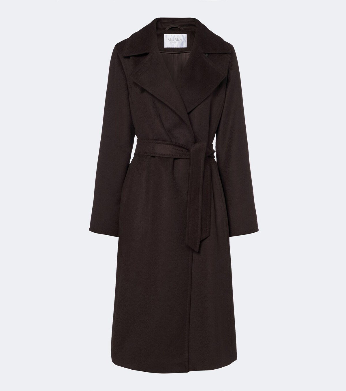 Max Mara Manuela camel hair wrap coat