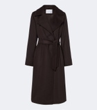 Max Mara Manuela camel hair wrap coat