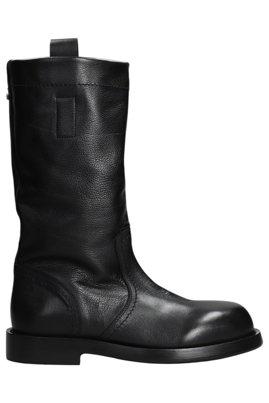 Photo: Ann Demeulemeester Bente Boots In Black Leather